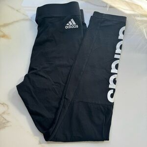 Women’s Adidas Black & White Leggings